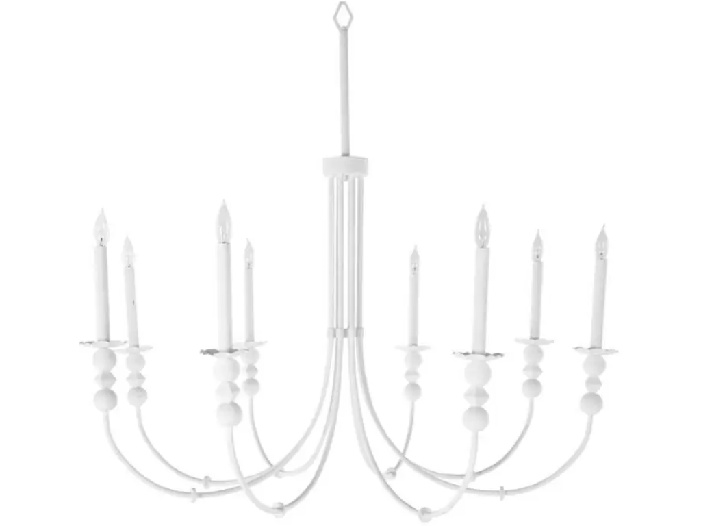 Quinci Chandelier- White