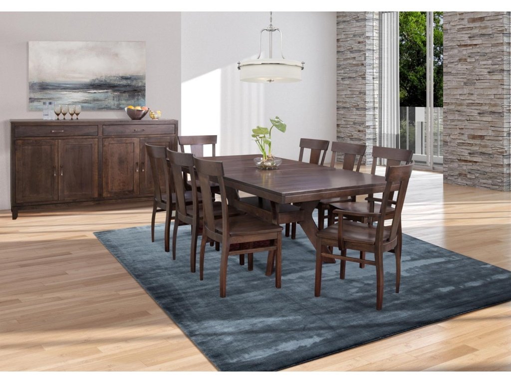 Estate Table D45 Base With 512S Laker Side Chairs