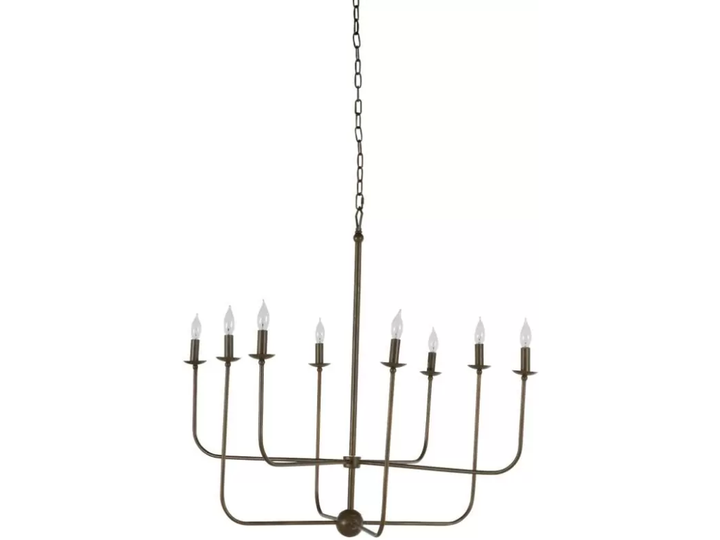 Lilly Chandelier - Brushed Copper