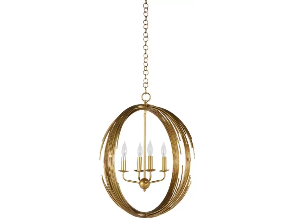 Sperry Chandelier - Antique Vintage Gold