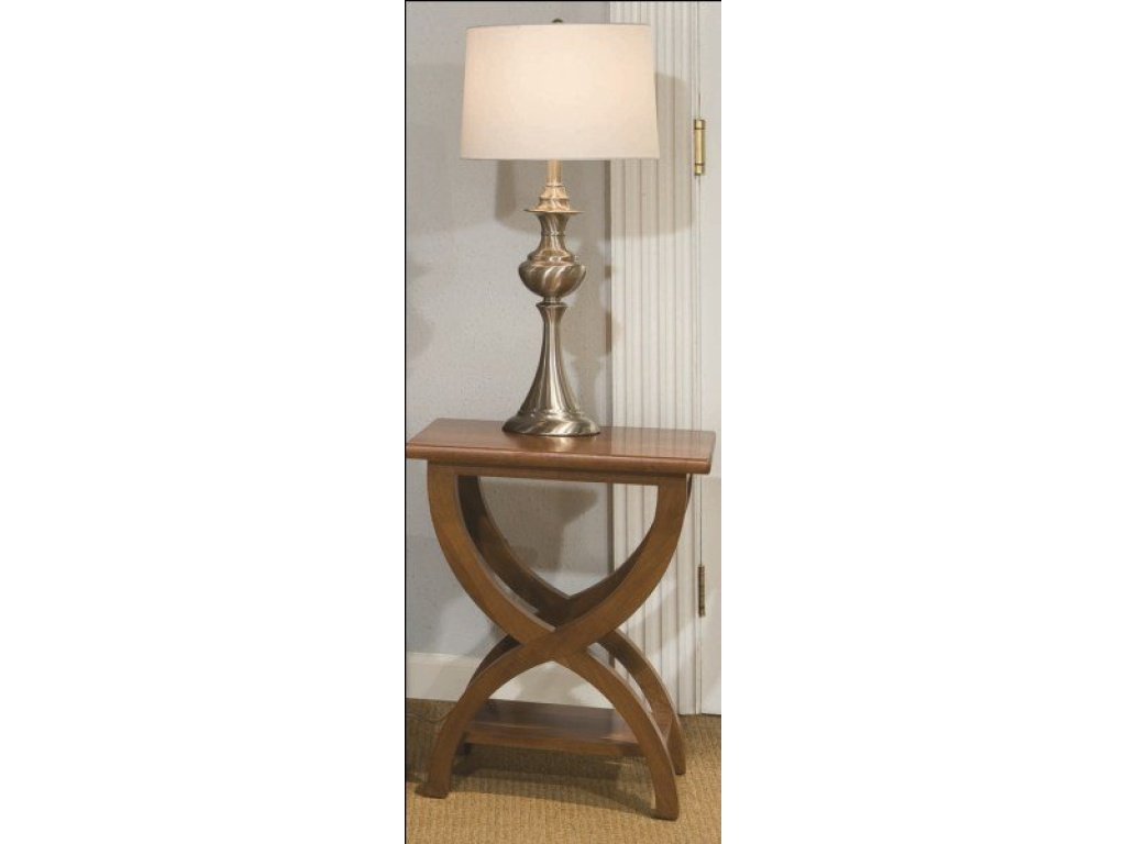 Transitional Chairside Table