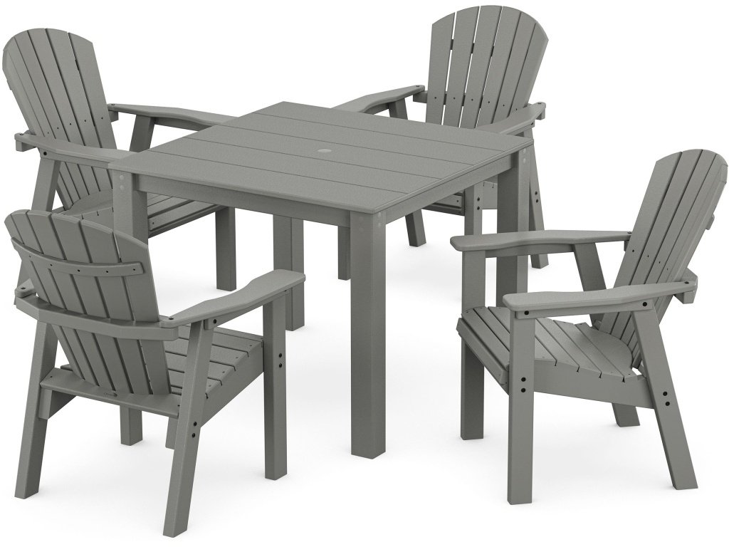 Seashell Coast 5-Piece Parsons Dining Set