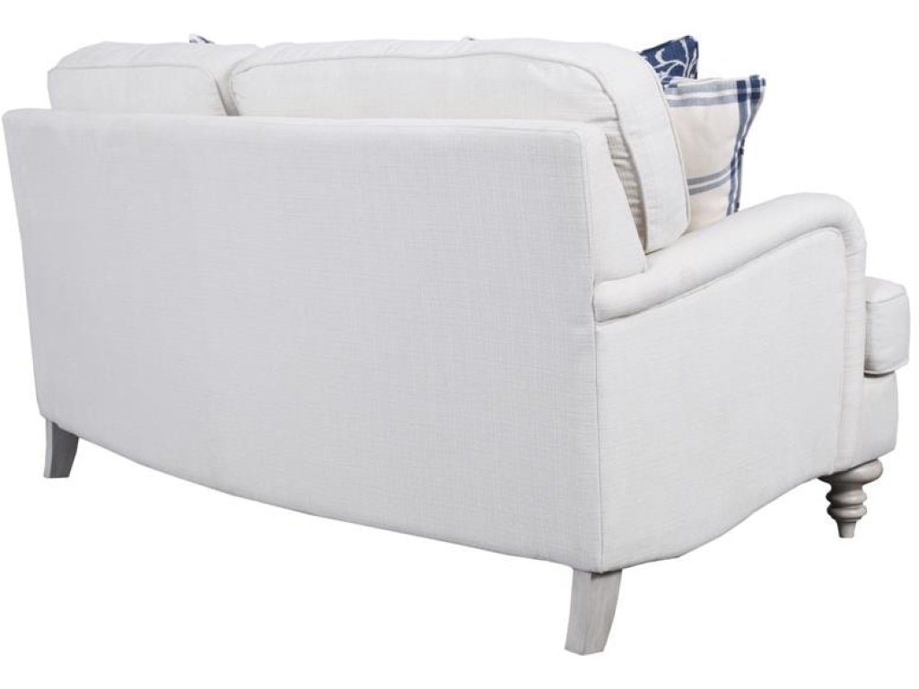 Magnussen Home Ivory Loveseat Furniture Living Room Loveseats