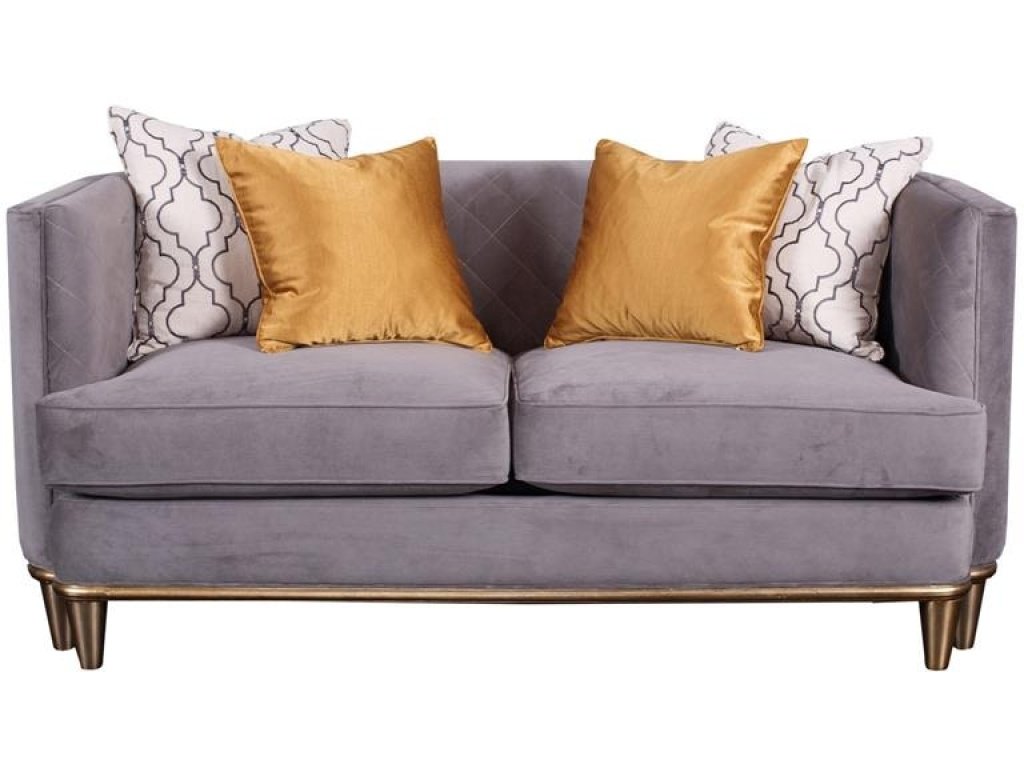 Grey Loveseat