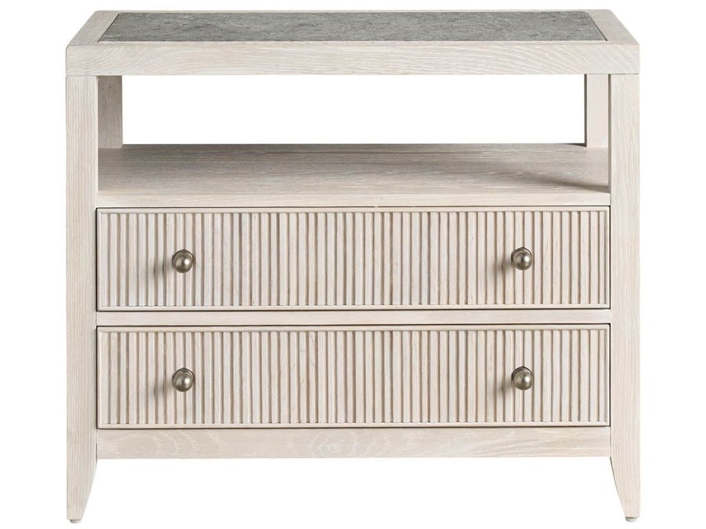 Carmen Two Drawer Nightstand