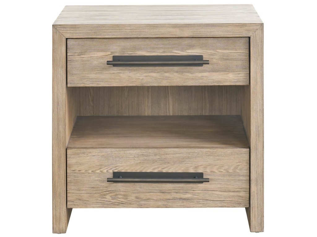 Boulder Two Drawer Nightstand