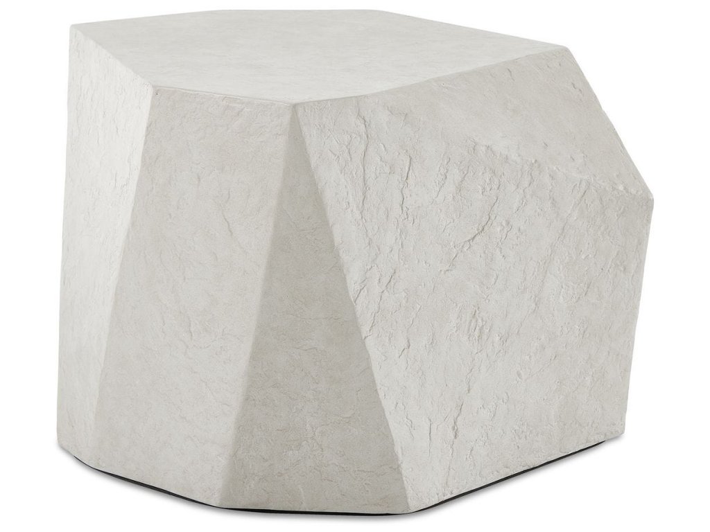 Parra Outdoor Side Table, Limestone