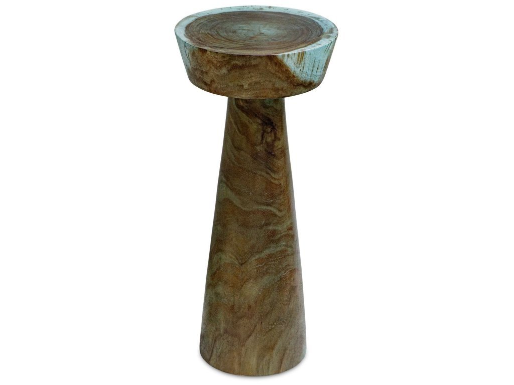 Mano Drink Table, Blue-Green