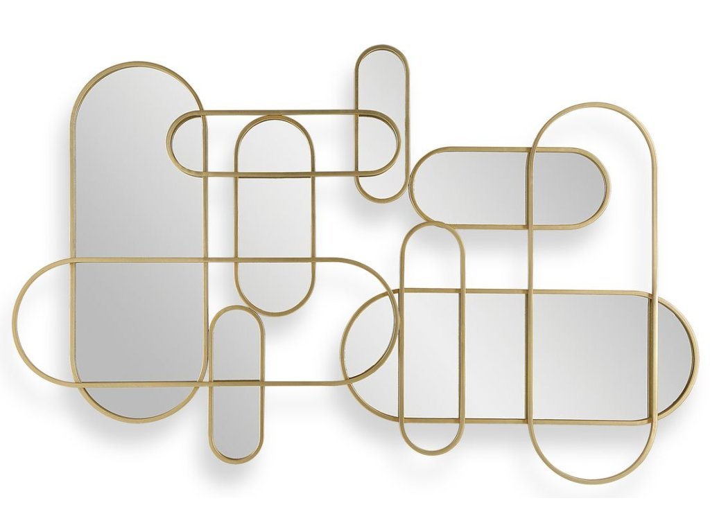 On Track Mirrored Wall Decor