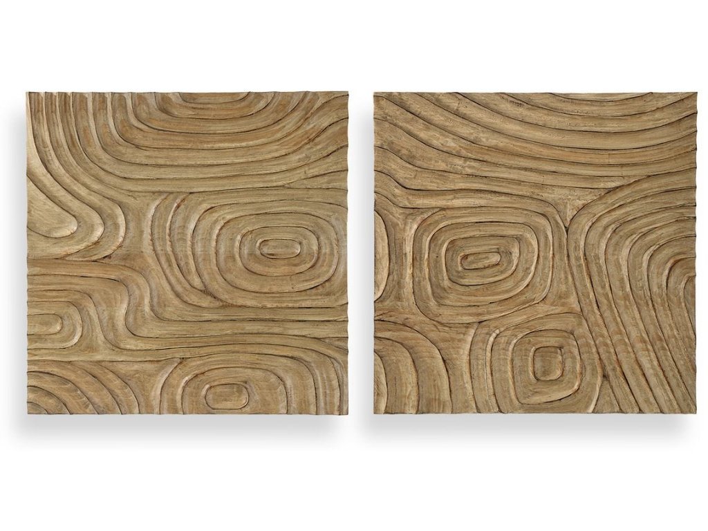 Channels Wood Wall Decor