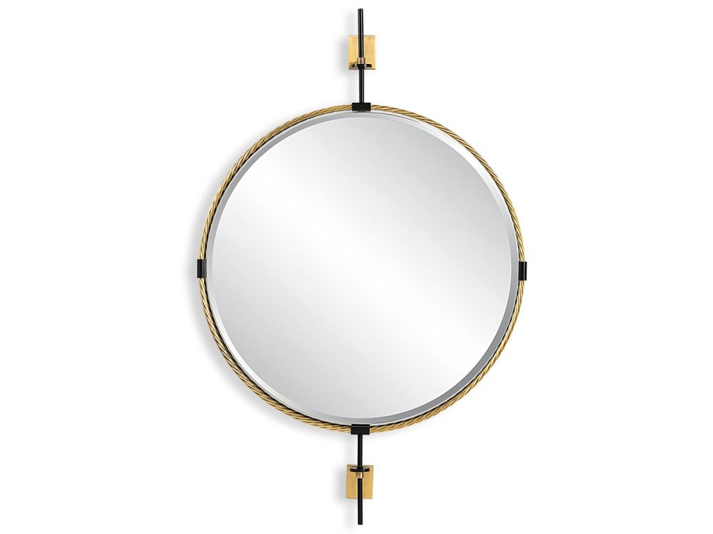 Guardrail Round Mirror