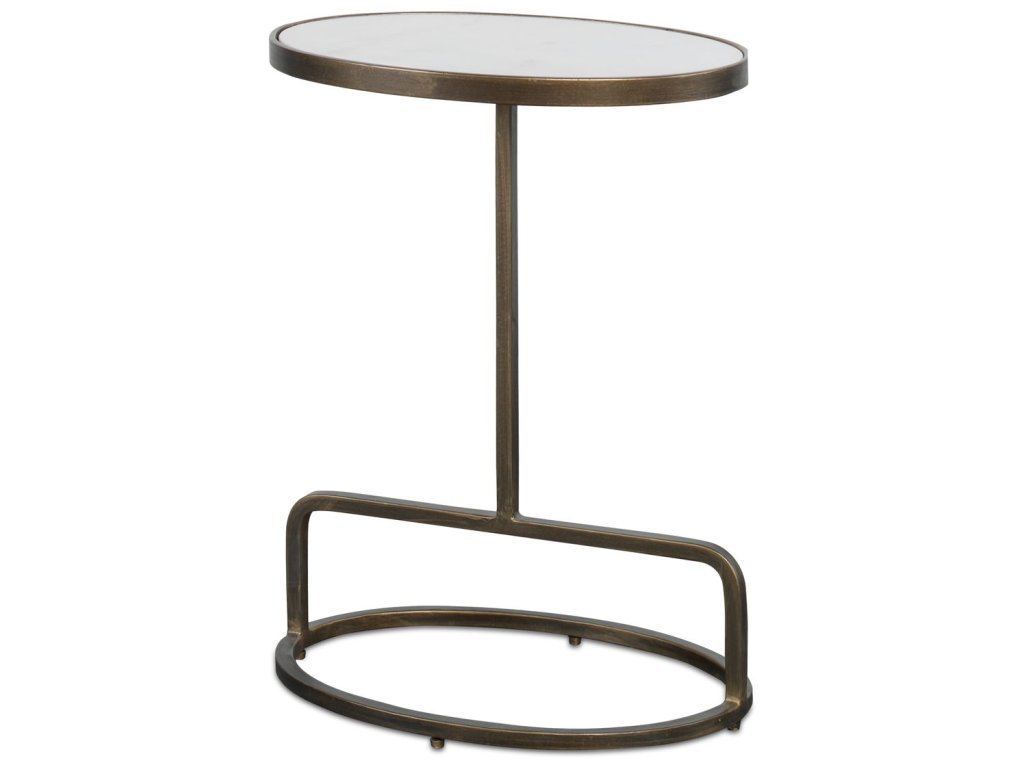 Jessenia Accent Table, Marble