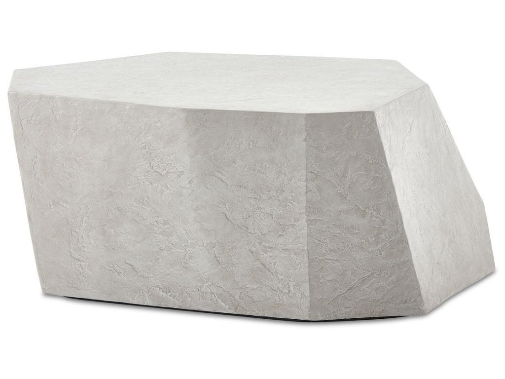 Parra Outdoor Coffee Table, Limestone