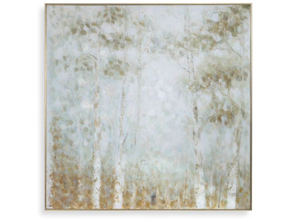 Cotton Woods Hand Painted Canvas