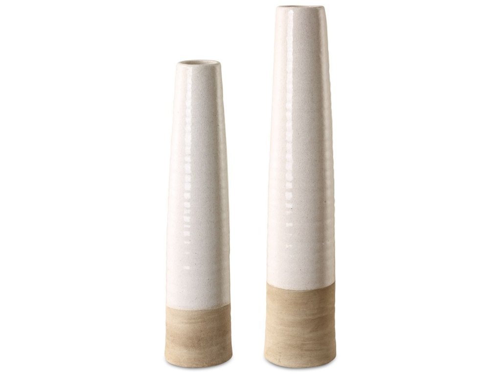 Ivory Sands, Vases, S/2