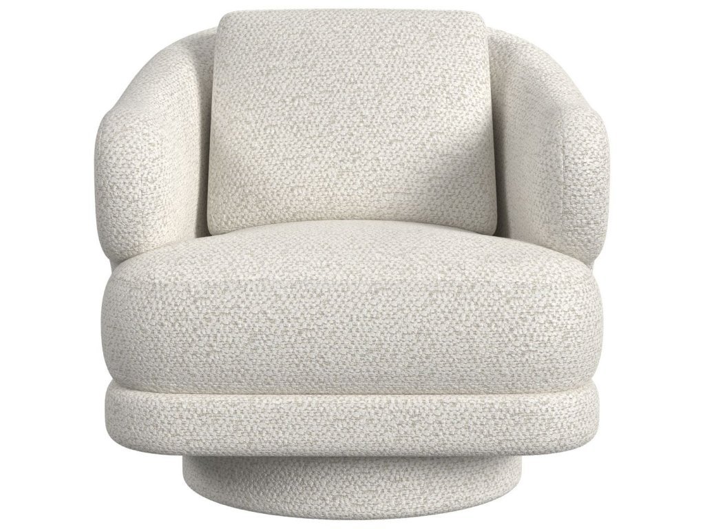 Cuddle Swivel Chair - Cuddly Cream