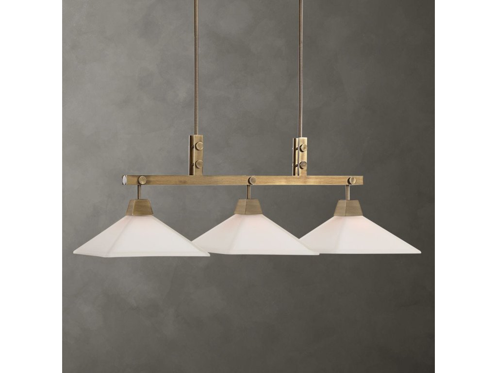 Brookdale, 3 Lt Linear Chandelier