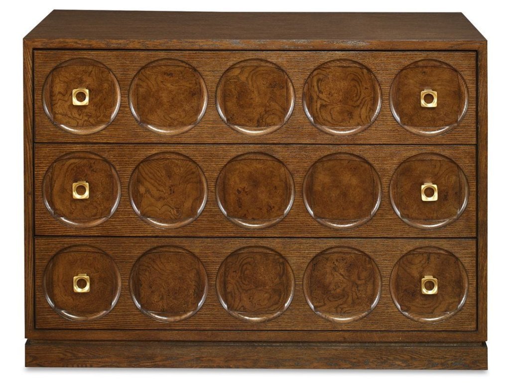Roundabout 3 Drawer Chest - Cocoa Brown