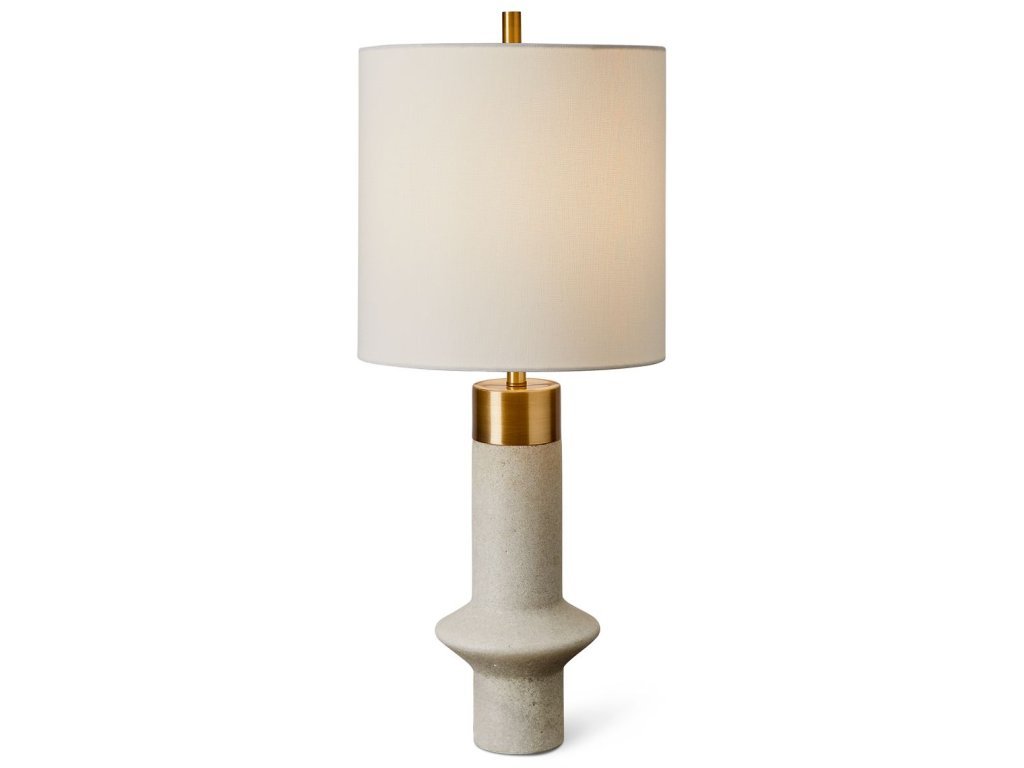 Edge Table Lamp - White