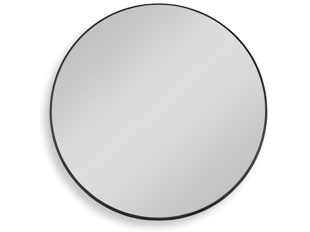 Padria Round Mirror - 48 Black