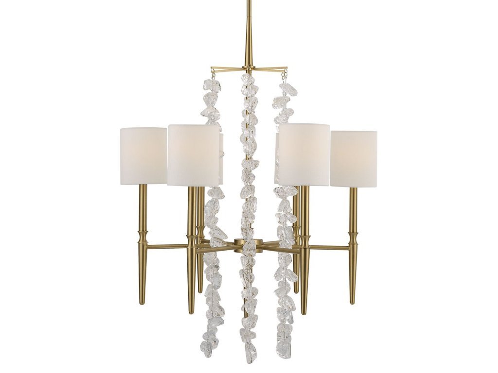 Waterfall, 6 Lt Chandelier