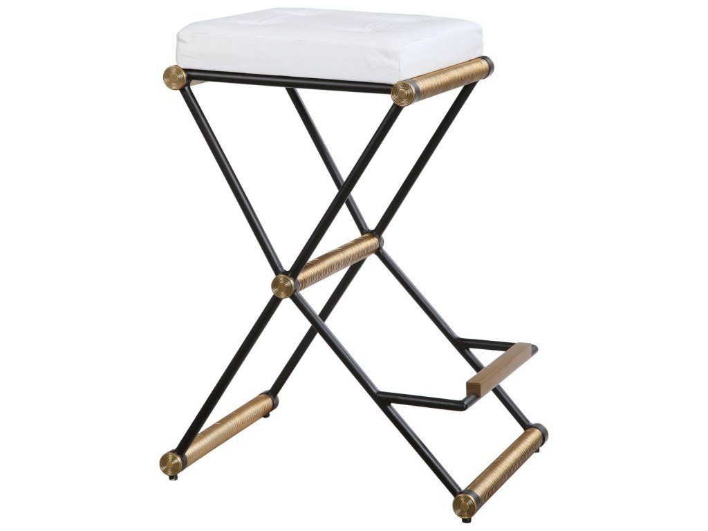 X Marks The Spot Counter Stool
