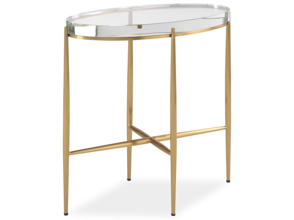 Crystal Clear Accent Table