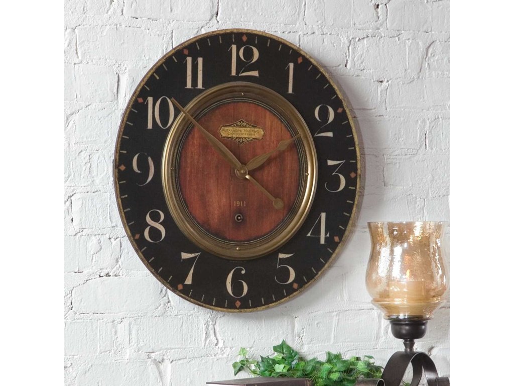 Alexandre Martinot 23" Wall Clock