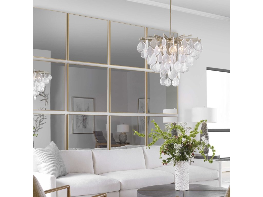 Alexo Square Mirror, Gold