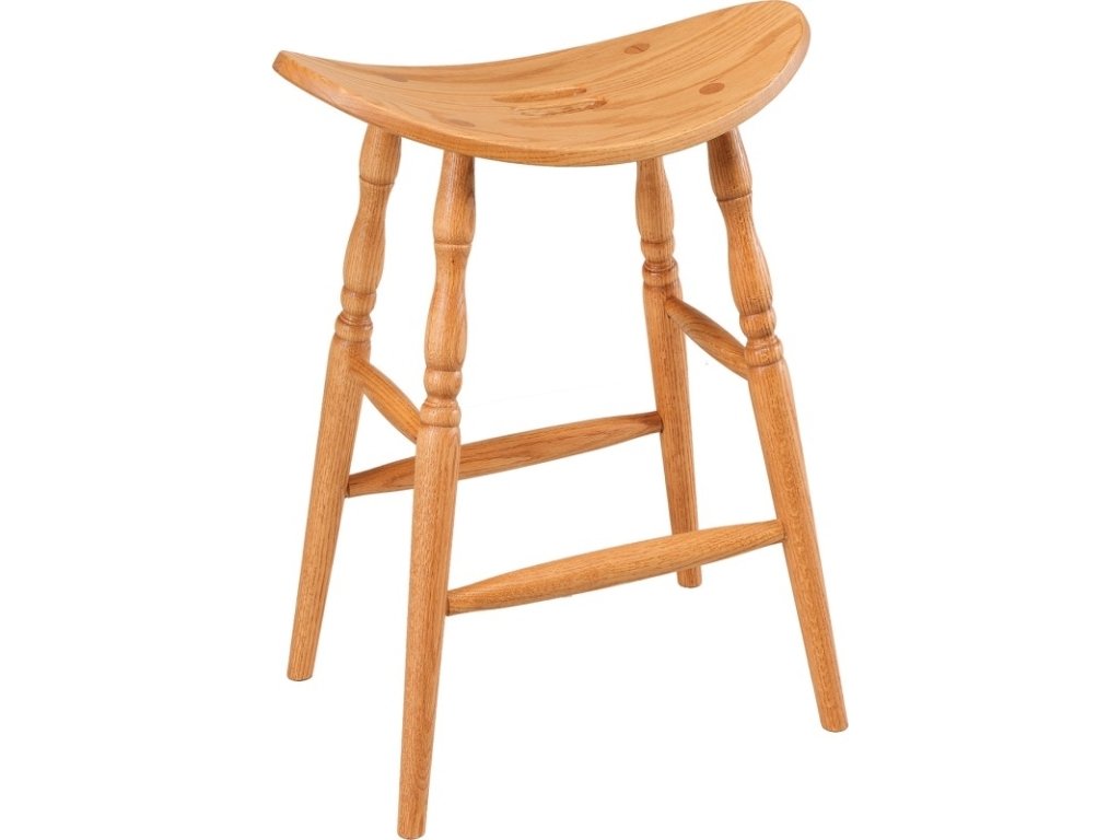 24" Cowboy Barstool