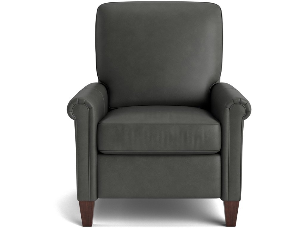 Thompson Leather Panel Arm Manual Recliner