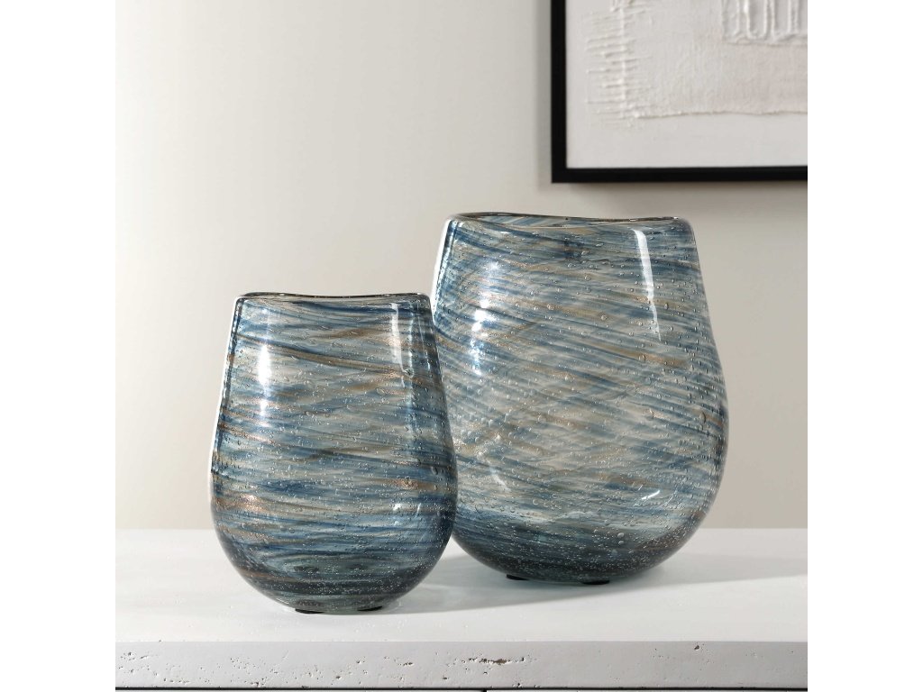 Aurora Swirl, Vases, S/2