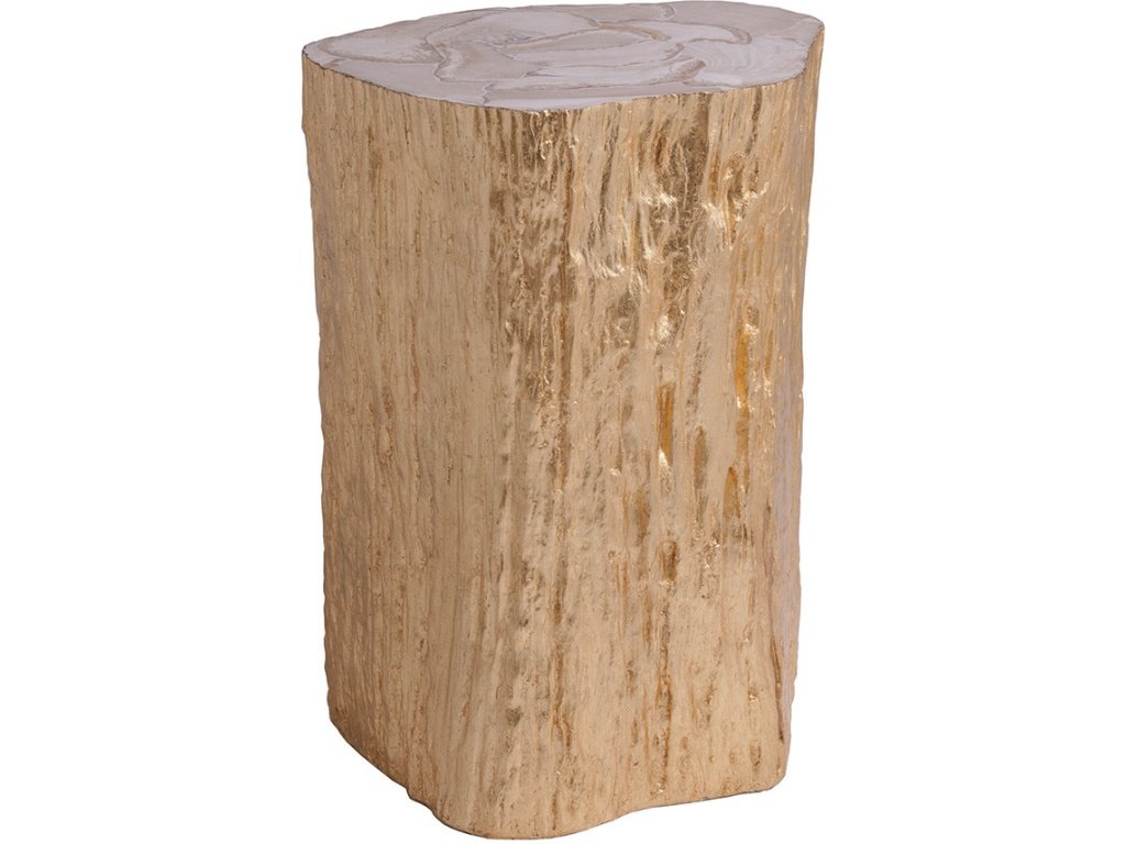 Trunk Segment Accent Table Leaf