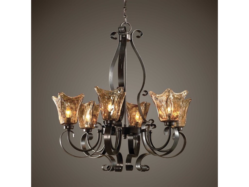 Vetraio, 6 Lt Chandelier