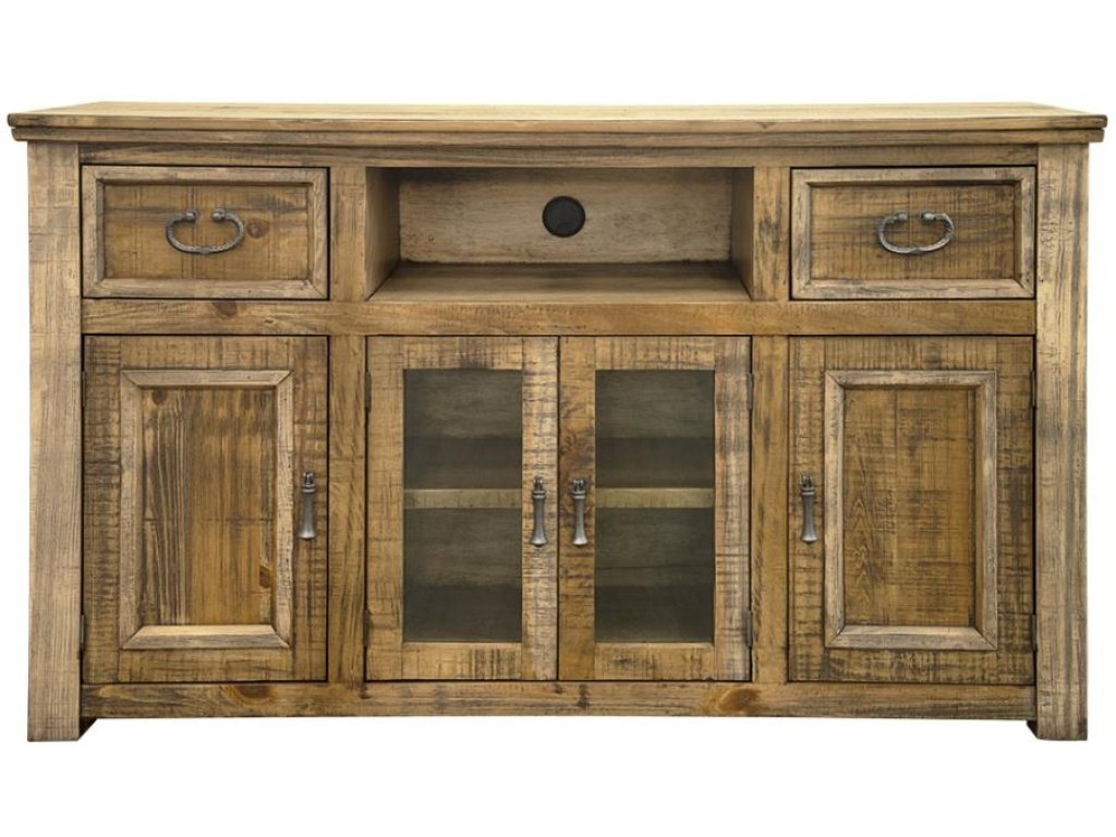 2 Drawer 4 Doors 60" TV Stand