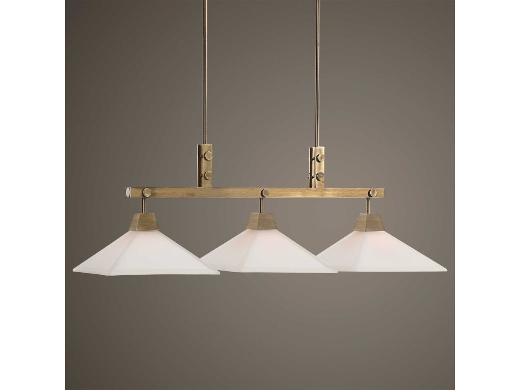 Brookdale, 3 Lt Linear Chandelier