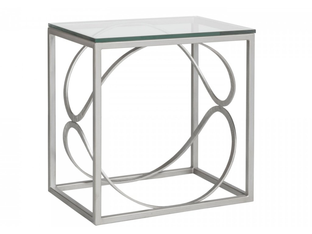 Ellipse Rectangular End Table