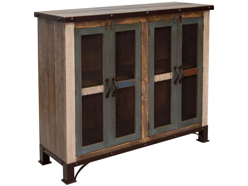 4 Iron Mesh Door 48" Console