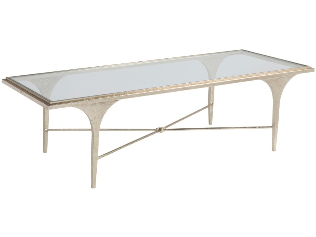 Porto Champagne Rectangular Cocktail Table