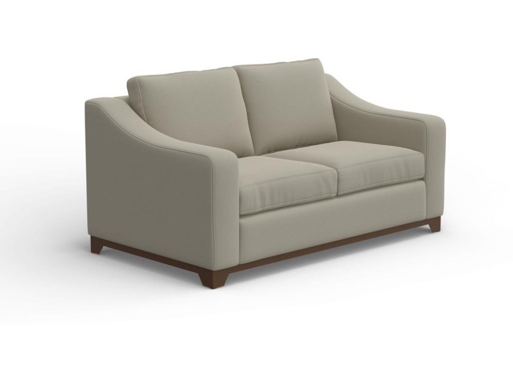 Wooden Frame & Base, Loveseat