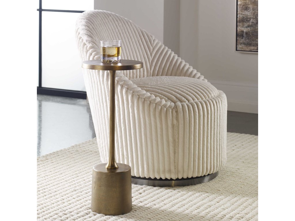 Sanaga Drink Table, Gold