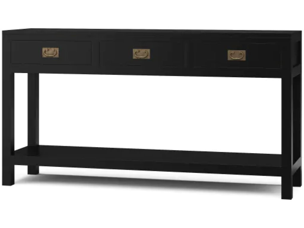 Kagu 3 Drawer Narrow Console