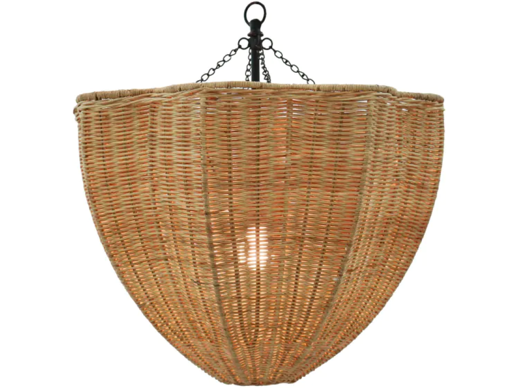 Nantucket Rattan Pendant