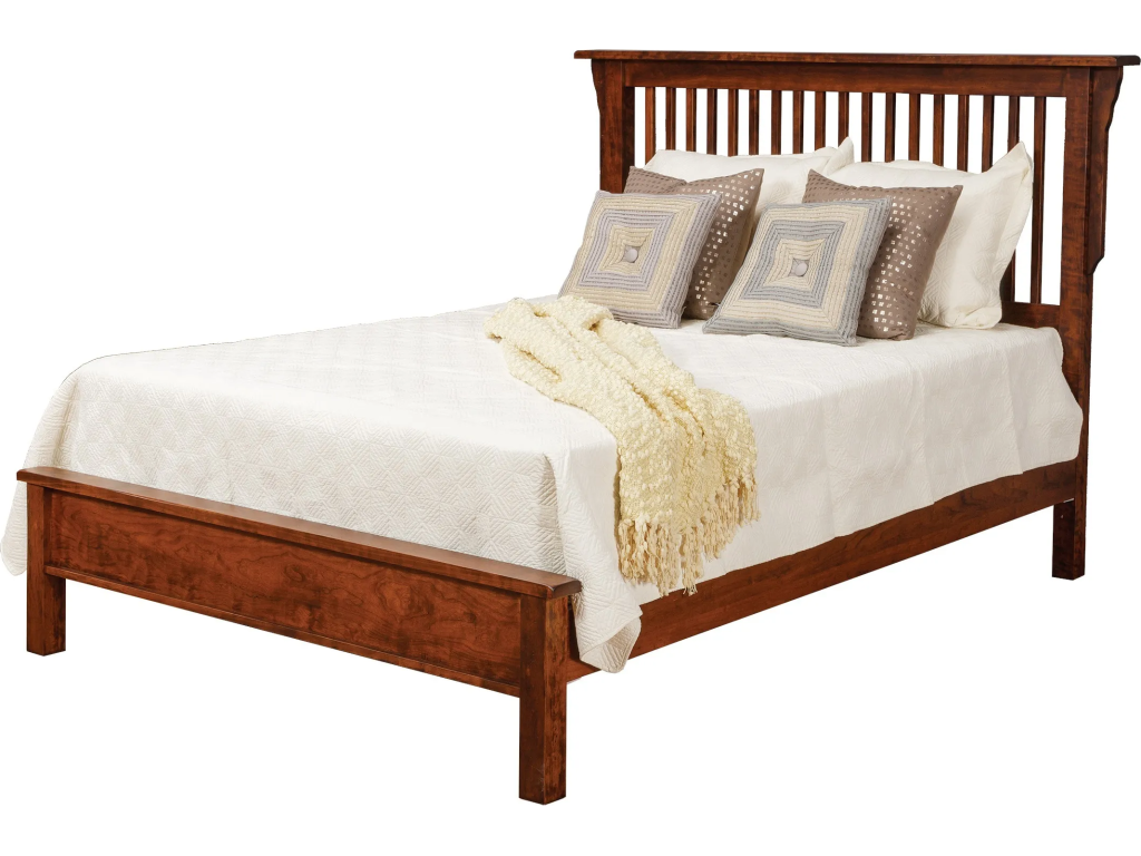 Lewiston Queen Slat Bed w/Low Footboard