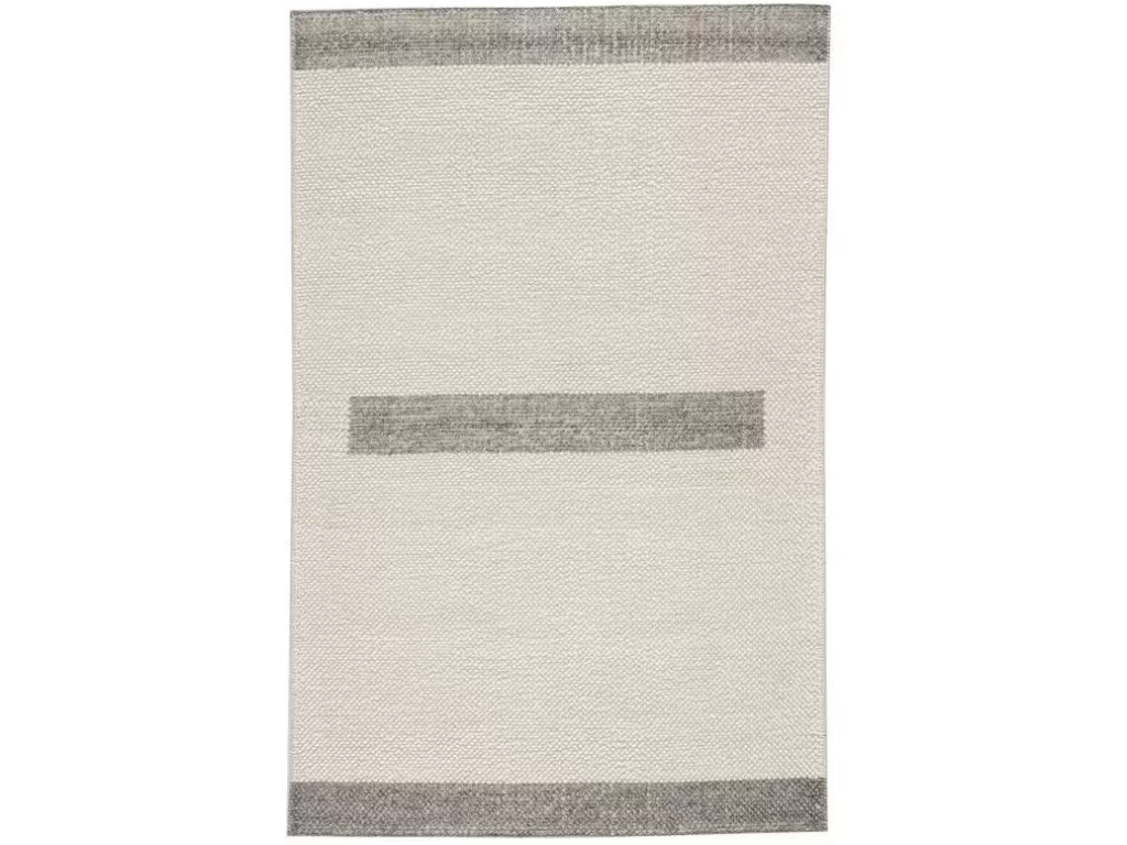 Knotty Dash Pewter Indoor/Outdoor Rug Ivory Grey