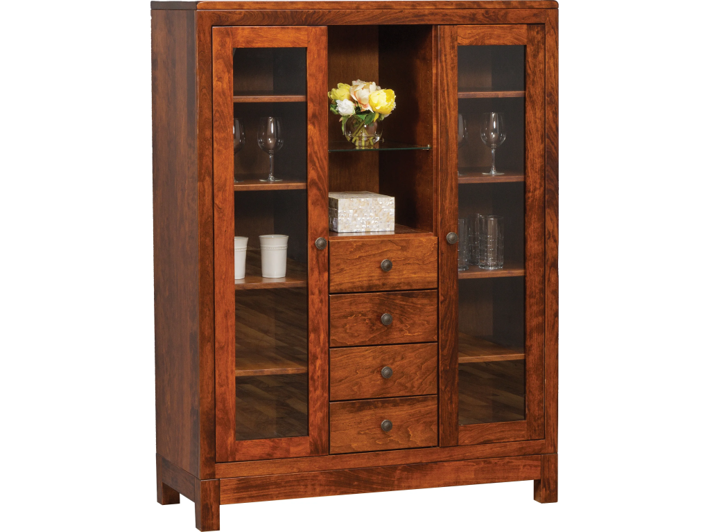 Kingsdale 4-Drawer China Cabinet