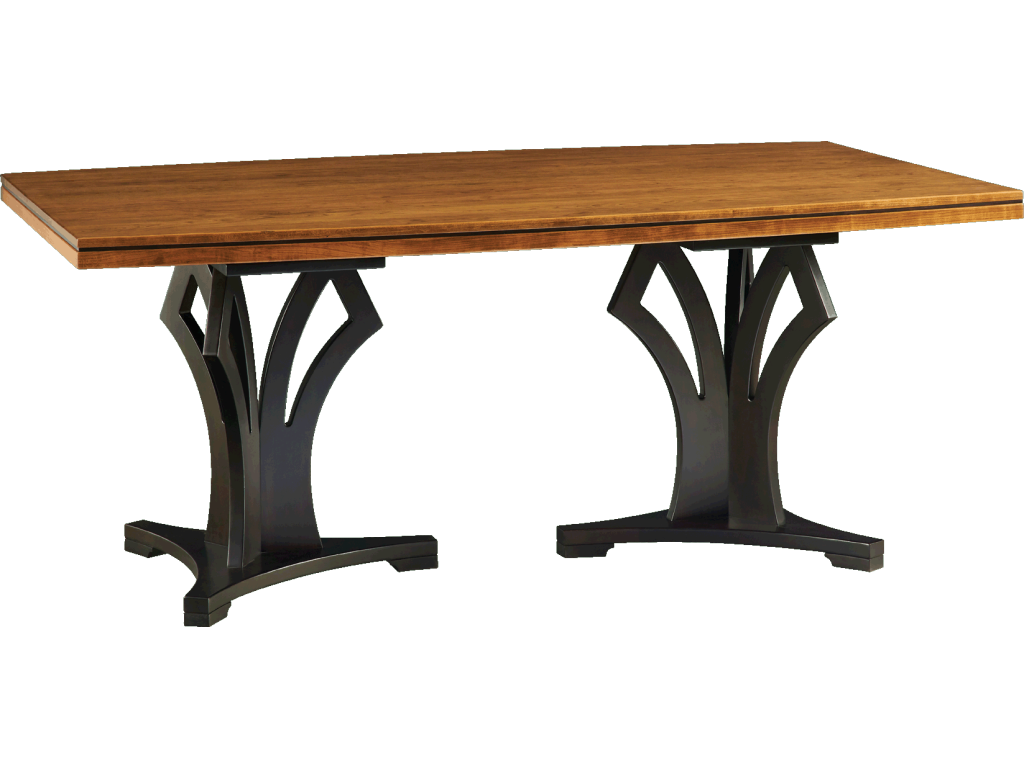 Double Pedestal Table