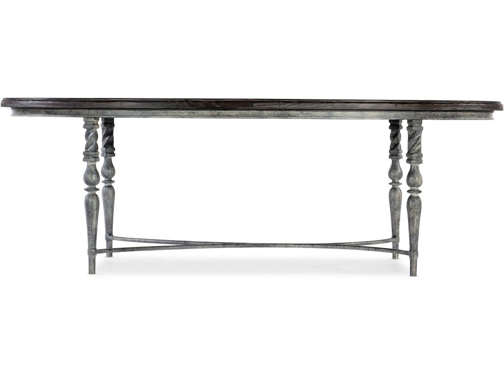 Traditions Oval Cocktail Table