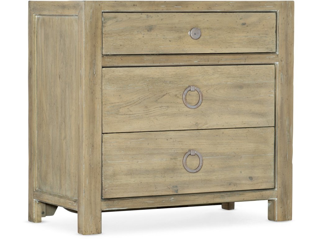 Surfrider Three-Drawer Nightstand