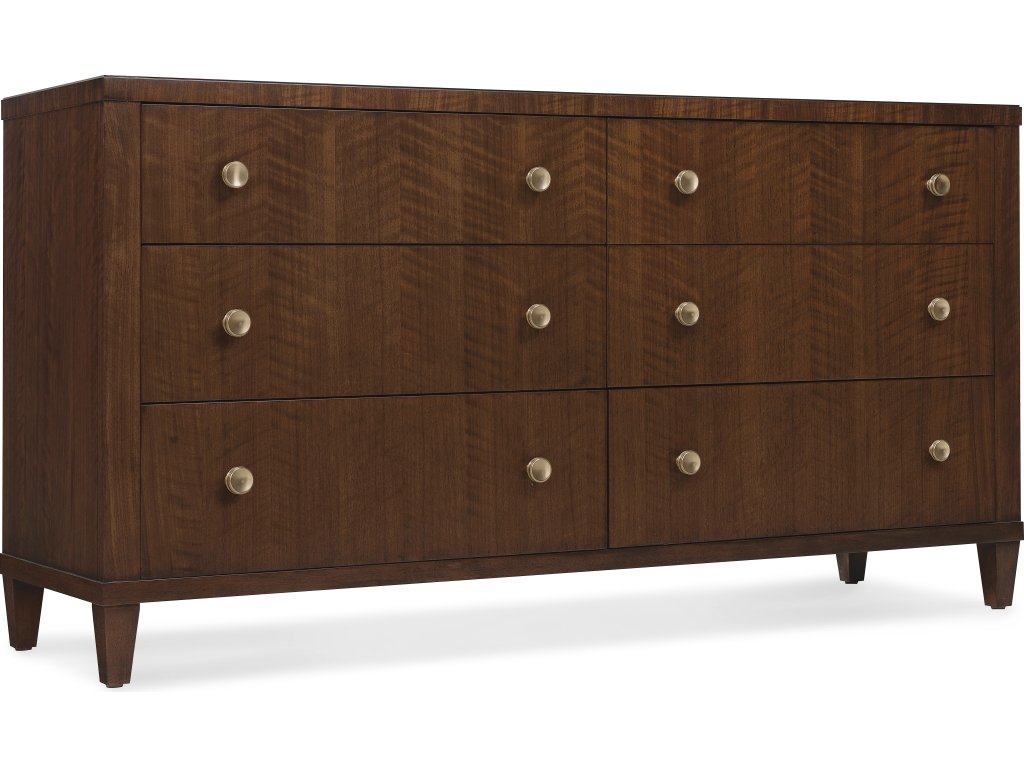 Archives Six-Drawer Dresser